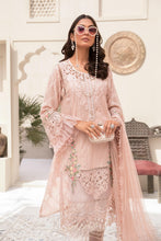 Load image into Gallery viewer, Buy MARIA.B. Lawn Eid Collection 2021 D6 Nude Pink Lawn Eid 2021 dress unstitched and Stitched. MARIA B EID COLLECTION 2021 Rejoice this Eid ambiance with balance of dynamic hue with NEW Pakistani designer clothes 2021 from world top designer like  MARIA. B online in UK &amp; USA Express shipping to London Manchester