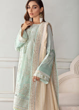 Load image into Gallery viewer, Buy Baroque Fuchsia Lawn Collection 2021 | Zuhur Sea Green Dress at exclusive price. Shop Pakistani designer clothes of BAROQUE LAWN, dress pak for Evening wear available at LEBAASONLINE on SALE prices Get the latest Pakistani dresses unstitched and ready to wear eid dresses in Austria, Spain, Birhamgam &amp; UK!