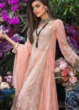 Load image into Gallery viewer, Shop Gul Ahmed FE-12222 | RANI Peach dress in UK USA Australia Worldwide at Lebaasonline Online Boutique We have latest collection of Maria b Gul Ahmed Pakistani Designer party wear UK dress in Unstitched 3 pc suits stitched, ready and made to order for every Pakistani suit online buyer Women in UK Buy at Discount