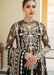 Buy GULAAL | Luxury Formals Collection 2021 | INAAYA | D-1 Black dress from Lebaasonline in UK at best price- SALE ! Shop Now Gulal, Maria b, Sana Safinaz bridal dress  for Wedding, Party & Bridal dress in UK Get Pakistani Designer Dresses in UK Unstitched and Stitched Ready to Wear by Gulaal in the UK & USA