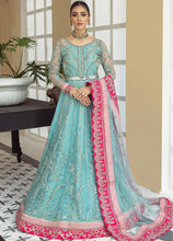 Load image into Gallery viewer, Buy GULAAL | Luxury Formals Collection 2021 | AIZAH | D-5 Aqua dress from Lebaasonline in UK at best price- SALE ! Shop Now Gulal, Maria b, Sana Safinaz bridal dress  for Wedding, Party &amp; Bridal dress in UK Get Pakistani Designer Dresses in UK Unstitched and Stitched Ready to Wear by Gulaal in the UK &amp; USA