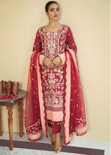 Load image into Gallery viewer, Buy GULAAL | Luxury Formals Collection 2021 | ZAREEN | D-6 Red dress from Lebaasonline in UK at best price- SALE ! Shop Now Gulal, Maria b, Sana Safinaz bridal dress  for Wedding, Party &amp; Bridal dress in UK Get Pakistani Designer Dresses in UK Unstitched and Stitched Ready to Wear by Gulaal in the UK &amp; USA