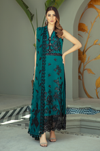 Load image into Gallery viewer, IMROZIA PREMIUM EMBROIDERY  I-138 Green Chiffon Eid dress exclusively from us We are largest stockist of Imrozia Premium Chiffon collection Maria b and all other Pakistani designer clothes The fine embroidery and subtle color of the dress are great combinations for Eid outfits. Buy from Lebaasonline in UK Spain Austria
