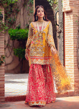 Load image into Gallery viewer, IMROZIA | Eclatant Luxe Brides – Karisa BRIDAL COLLECTION 2022 New Collection, The Pakistani designer brands such as Imrozia, Maria b are in great demand. The Pakistani designer dresses online UK USA France Dubai can be bought at your doorstep. Pakistani bridal dress online USA are extremely trending now in party at SALE