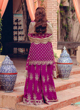 Load image into Gallery viewer, IMROZIA | Eclatant Luxe Brides – Basilia BRIDAL COLLECTION 2022 New Collection, The Pakistani designer brands such as Imrozia, Maria b are in great demand. The Pakistani designer dresses online UK USA France Dubai can be bought at your doorstep. Pakistani bridal dress online USA are extremely trending now in party at SALE