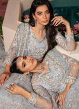 Load image into Gallery viewer, IMROZIA |  Aangan – Zeenat BRIDAL COLLECTION 2022 New Collection, The Pakistani designer brands such as Imrozia, Maria b are in great demand. The Pakistani designer dresses online UK USA France Dubai can be bought at your doorstep. Pakistani bridal dress online USA are extremely trending now in party at SALE