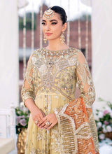 Load image into Gallery viewer, IMROZIA |  Aangan – Noor-E-Jaan BRIDAL COLLECTION 2022 New Collection, The Pakistani designer brands such as Imrozia, Maria b are in great demand. The Pakistani designer dresses online UK USA France Dubai can be bought at your doorstep. Pakistani bridal dress online USA are extremely trending now in party at SALE