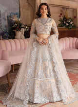 Load image into Gallery viewer, IMROZIA |  Aangan – Sheesh BRIDAL COLLECTION 2022 New Collection, The Pakistani designer brands such as Imrozia, Maria b are in great demand. The Pakistani designer dresses online UK USA France Dubai can be bought at your doorstep. Pakistani bridal dress online USA are extremely trending now in party at SALE