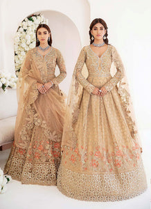 IMROZIA |  Fleur – Gold Orchid BRIDAL COLLECTION 2022 New Collection, The Pakistani designer brands such as Imrozia, Maria b are in great demand. The Pakistani designer dresses online UK USA France Dubai can be bought at your doorstep. Pakistani bridal dress online USA are extremely trending now in party at SALE
