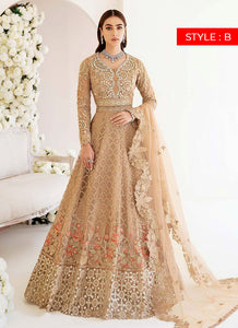 IMROZIA |  Fleur – Gold Orchid BRIDAL COLLECTION 2022 New Collection, The Pakistani designer brands such as Imrozia, Maria b are in great demand. The Pakistani designer dresses online UK USA France Dubai can be bought at your doorstep. Pakistani bridal dress online USA are extremely trending now in party at SALE
