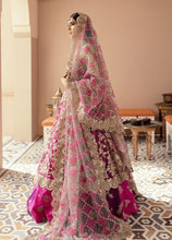 Load image into Gallery viewer, IMROZIA | BRIDAL COLLECTION 2021 | IB-09 FUCHSIA GLAM Fuchsia Pink Dress @lebaasonline. The Pakistani designer brands such as Imrozia, Maria b are in great demand. The Pakistani designer dresses online UK USA can be bought at your doorstep. Pakistani bridal dresses online USA are extremely trending now in party at SALE