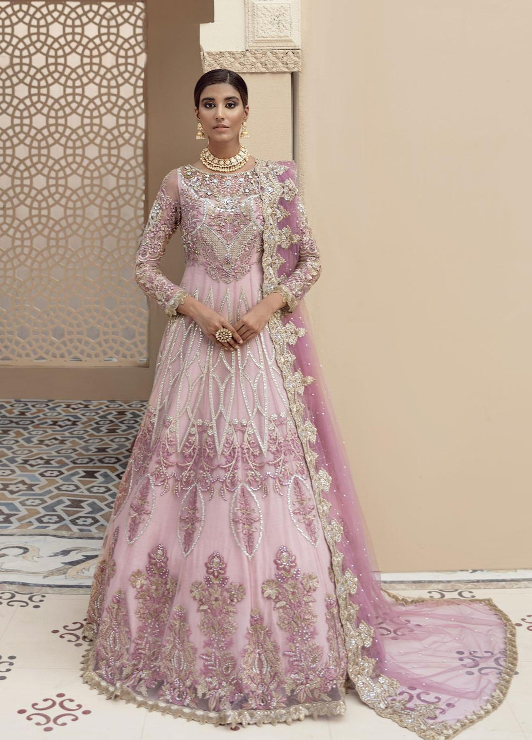 IMROZIA | BRIDAL COLLECTION 2021 | IB-13 ELYSIAN Lavender Dress @lebaasonline. The Pakistani designer brands such as Imrozia, Maria b are in great demand. The Pakistani designer dresses online UK, USA can be bought at your doorstep. Pakistani bridal dresses online USA are extremely trending now at SALE!