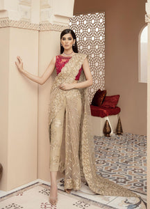 IMROZIA | BRIDAL COLLECTION 2021 | IB-14 SHEEN ARDOUR Red & Golden Dress @lebaasonline. The Pakistani designer brands such as Imrozia, Maria b are in great demand. The Pakistani designer dresses online UK, USA can be bought at your doorstep. Pakistani bridal dresses online USA are extremely trending now at SALE!