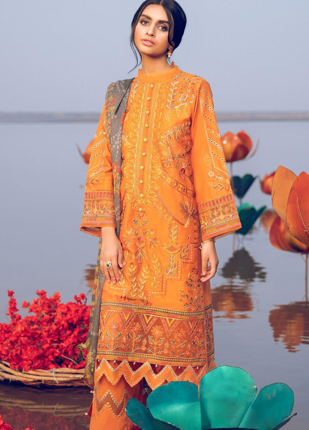 Buy Iznik Luxury Lawn 2021| Zing | 04 Yellow Dress at exclusive rates Buy unstitched or customized dresses of IZNIK LAWN 2021, MARIA B M PRINT OFFICIAL IMROZIA UNSTITCHED Gulal dresses of Evening wear, Party wear and NIKAH OUTFITS ASIAN PARTY WEAR Dresses can be available easily at USA & UK at best price in Sale!