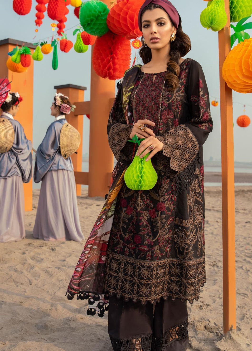 Buy Iznik Luxury Lawn 2021| Phantom | 09 Black Dress at exclusive rates Buy unstitched or customized dresses of IZNIK LAWN 2021, MARIA B M PRINT LAWN 2021 IMROZIA COLLECTION, Gulal dresses of Evening wear, Party wear and NIKAH OUTFITS ASIAN PARTY WEAR Dresses can be available easily at USA & UK at best price in Sale