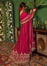 Load image into Gallery viewer, QALAMKAR | FORMALS 2022 | GULMINA Pink Pakistani designer suits online available @lebasonline. We are the largest stockists of Maria B, Qalamkar Q line 2022 collection. The Asian outfits UK for Wedding can be customized in Gharara suits. Express shipping is available in UK, USA, France, Belgium for Maria B Sale