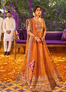 QALAMKAR | FORMALS 2022 | RUMAISA  Mango Pakistani designer suits online available @lebasonline. We are the largest stockists of Maria B, Qalamkar Q line 2022 collection. The Asian outfits UK for Wedding can be customized in Gharara suits. Express shipping is available in UK, USA, France, Belgium for Maria B Sale