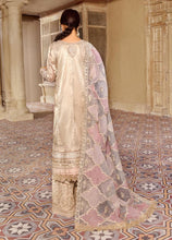 Load image into Gallery viewer, QALAMKAR | FORMALS 2022 | KIRAZ Golden Pakistani designer suits online available @lebasonline. We are the largest stockists of Maria B, Qalamkar Q line 2022 collection. The Asian outfits UK for Wedding can be customized in Gharara suits. Express shipping is available in UK, USA, France, Belgium for Maria B Sale
