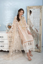 Load image into Gallery viewer, Buy Sobia Nazir’s Luxury Lawn Collection 2021 Cream Dress from our website We are largest stockists of Sobia Nazir Lawn 2021 Maria b Pret collection The Pakistani Dresses UK are now trending in Mehndi, Party Wear dresses and Bridal Collection Buy dresses online in Birmingham, UK USA Spain from Lebaasonline in SALE!