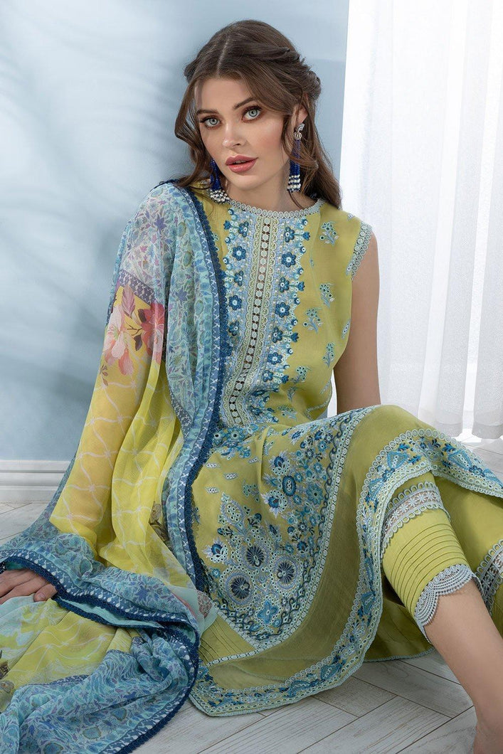 Buy Sobia Nazir’s Luxury Lawn Collection 2021 Yellow Lawn Dress from our website We are largest stockists of Sobia Nazir Lawn 2021 Maria b Pret collection The Pakistani designer are now trending in Mehndi, Eid Dresses Party dresses and Bridal Collection Buy dresses in Birmingham, UK USA Spain from Lebaasonline in SALE!