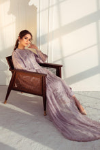 Load image into Gallery viewer, Buy Baroque Swiss Summer Collection 2021 - Moonstone at exclusive price. Shop Purple &amp; Lavender outfits of BAROQUE, MARIA B M PRINTS, Gulaal for Evening wear PAKISTANI DESIGNER DRESSES ONLINE available at our website on SALE prices! Get the latest designer dresses unstitched and ready to wear in Austria, Spain &amp; UK