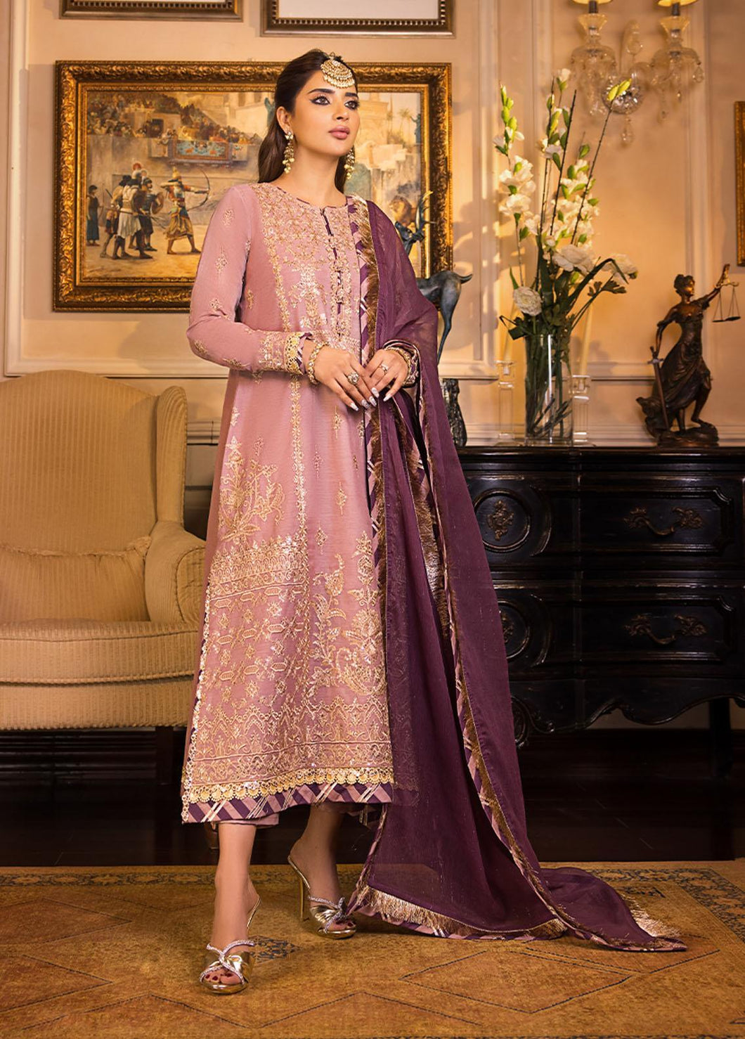 Buy ASIM JOFA | MAAHRU AND NOORIE '23 light pink exclusive collection of ASIM JOFA WEDDING COLLECTION 2023 from our website. We have various PAKISTANI DRESSES ONLINE IN UK, ASIM JOFA CHIFFON COLLECTION 2021. Get your unstitched or customized PAKISATNI BOUTIQUE IN UK, USA, FRACE , QATAR, DUBAI from Lebaasonline at SALE!