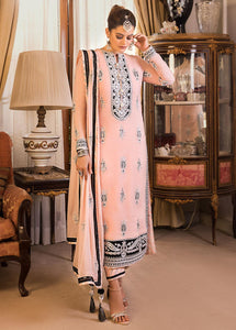 Buy ASIM JOFA | MAAHRU AND NOORIE '23 pink exclusive slik collection of ASIM JOFA WEDDING COLLECTION 2023 from our website. We have various PAKISTANI DRESSES ONLINE IN UK, ASIM JOFA CHIFFON COLLECTION 2021. Get your unstitched or customized PAKISATNI BOUTIQUE IN UK, USA, FRACE , QATAR, DUBAI from Lebaasonline at SALE!