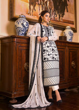 Load image into Gallery viewer, Buy ASIM JOFA | MAAHRU AND NOORIE &#39;23 white exclusive slik collection of ASIM JOFA WEDDING COLLECTION 2023 from our website. We have various PAKISTANI DRESSES ONLINE IN UK, ASIM JOFA CHIFFON COLLECTION 2021. Get your unstitched or customized PAKISATNI BOUTIQUE IN UK, USA, FRACE , QATAR, DUBAI from Lebaasonline at SALE!