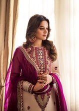 Load image into Gallery viewer, Buy ASIM JOFA | MAAHRU AND NOORIE &#39;23 beige exclusive slik collection of ASIM JOFA WEDDING COLLECTION 2023 from our website. We have various PAKISTANI DRESSES ONLINE IN UK, ASIM JOFA CHIFFON COLLECTION 2021. Get your unstitched or customized PAKISATNI BOUTIQUE IN UK, USA, FRACE , QATAR, DUBAI from Lebaasonline at SALE!