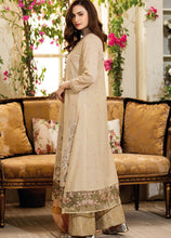 Load image into Gallery viewer, Buy Manara Luxury Lawn 2021, Golden from Lebaasonline Pakistani Clothes Stockist in the UK best price- SALE ! Shop Noor LAWN 2021, Maria B Lawn 2021 Summer Suits, Pakistani Clothes Online UK for Wedding, Party &amp; Bridal Wear. Indian &amp; Pakistani Summer Dresses by Manara Luxury Lawn 2021 in the UK &amp; USA at LebaasOnline.
