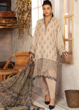 Load image into Gallery viewer, Maria B | M Prints Winter 21 | MPT-12-B Cream Winter Shawl dress @lebaasonline. We are largest stockists of various Pakistani designer dresses such as Maria B, Sana Safinaz. Evening/ Party wear dresses can be customized at our Pakistani designer boutique. Get Pakistani designer dresses online UK in USA, France!