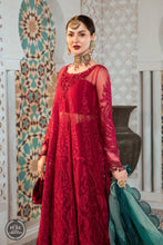 Load image into Gallery viewer, Buy MARIA B | CHIFFONS EID COLLECTION 2022 Maroon Chiffon Pakistani designer dresses from our official website We have all Pakistani designer clothes of Maria b Chiffon 2022 Imoriza, Sobia Nazir Various Eid dresses can be bought online from our website Lebaasonline in UK Birhamgam America, France @lebaasonline