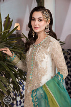 Load image into Gallery viewer, Buy MARIA B | CHIFFONS EID COLLECTION 2022 White Chiffon Pakistani designer dresses from our official website We have all Pakistani designer clothes of Maria b Chiffon 2022 Imoriza, Sobia Nazir Various Eid dresses can be bought online from our website Lebaasonline in UK Birhamgam America, France @lebaasonline