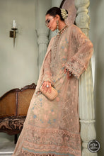Load image into Gallery viewer, Buy Maria B Mbroidered Chiffon EID 2022 | Nude Pink Chiffon Pakistani designer dresses from our official website We have all Pakistani designer clothes of Eid dresses Maria b Chiffon 2021 Sobia Nazir Various Pakistani outfits can be bought online from our website Lebaasonline in UK Birhamgam America