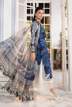 Load image into Gallery viewer, Mprints Maria B 2021 |  MPT-1106-B Blue Color 100% Original Guaranteed! Shop MariaB Mprints, Asim Jofa, Asifa nabeel from LebaasOnline.co.uk on SALE Price in the UK, USA, Belgium, Australia &amp; London. Explore the latest pakistani party wear collection of MariaB Mprint official at Lebaasonline today - With DISCOUNT CODE 