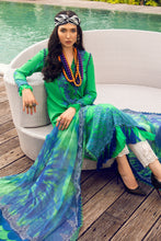 Load image into Gallery viewer, MARIA B | M PRINTS Green 100% Original Guaranteed! Shop MariaB Mprints, MARIA B Lawn Collection 22 USA from LebaasOnline.co.uk on SALE Price in UK, USA, Belgium Australia &amp; London with Express shipping in UK. Explore the latest collection of Maria B Suits USA 2022 Pakistani Summer dresses at Lebaasonline today