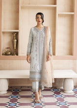 Load image into Gallery viewer, Buy MUSHQ | SILK EDITION DULL BLUE Designer Dresses Is an exclusively available for online UK @lebaasonline. PAKISTANI WEDDING DRESSES ONLINE UK can be customized at Pakistani designer boutique in USA, UK, France, Dubai, Saudi, London. Get Pakistani &amp; Indian velvet BRIDAL DRESSES ONLINE USA at Lebaasonline.