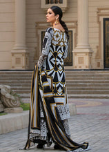 Load image into Gallery viewer, Reign Lawn 2021 | Summer Collection | AALIYAH Black Lawn Dress is exclusively available at our website. This summer get your reign PAKISTANI DESIGNER LAWN from our official PAKISTANI DRESSES ONLINE IN UK. We have brands such as MARIA B GULAL. Get your unstitched/customized ASIAN SUMMER FASHION DRESSES UK AT Lebaasonline