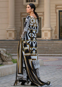 Reign Lawn 2021 | Summer Collection | AALIYAH Black Lawn Dress is exclusively available at our website. This summer get your reign PAKISTANI DESIGNER LAWN from our official PAKISTANI DRESSES ONLINE IN UK. We have brands such as MARIA B GULAL. Get your unstitched/customized ASIAN SUMMER FASHION DRESSES UK AT Lebaasonline