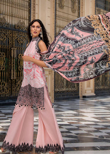 Reign Lawn 2021 | Summer Collection | ROSE Pink Lawn Dress is exclusively available at our website. This summer get your reign PAKISTANI DESIGNER LAWN from our official PAKISTANI BOUTIQUE IN UK. We have brands such as MARIA B, GULAL. Get your unstitched/customized ASIAN SUMMER FASHION DRESSES UK, USA from Lebaasonline