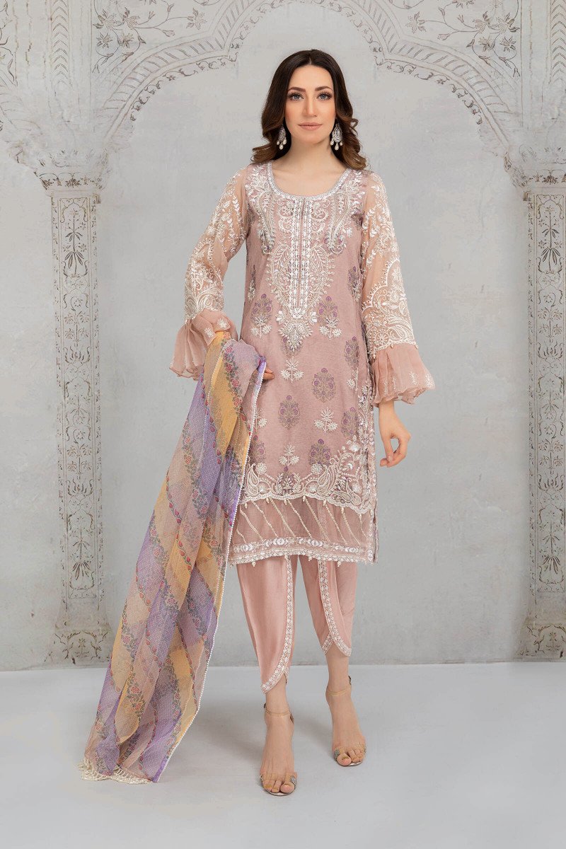 Buy Maria B Suit Pink SF-EA21-08 Ready to Wear and Stitched. READY MADE MARIA B EID COLLECTION 2021 Rejoice this Eid ambiance with balance of dynamic hues with NEW Pakistani designer clothes 2021 from the top fashion designer such as MARIA. B online in UK & USA Express shipping to London Manchester & worldwide 