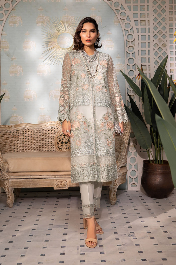 Buy Suit Green SF-PF22-06 | Maria B Ready to Wear Online dresses UK 2022 Rejoice this season with balance of dynamic hues with PAKISTANI WEDDING DRESSES ONLINE UK from the top fashion designer such as MARIA. B online in UK & USA Express shipping to London Manchester & worldwide from Lebaasonline only