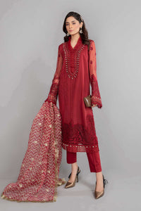 Buy Maria B Suit Maroon SF-SS21-08 Ready to Wear and Stitched. Straight shirt with embroidered border and sleeves paired with tissue embroidered gharara and contrast foiled printed dupatta. BUY PAK DRESS, MARIA B MPRINT EID DRESS, MARIA B M PRINT LAWN 2021 AT PAKISTANI DRESSES ONLINE from LebaasOnline in UK & USA!