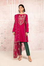 Load image into Gallery viewer, Buy Maria B Suit Pink SF-W21-08 Pink color Ready to Wear. READY MADE MARIA B BRIDAL COLLECTION UK 2021 Rejoice this season with balance of dynamic hues with  Pakistani Wedding designer clothes 2021 from the top fashion designer such as MARIA. B online in UK &amp; USA Express shipping to London Manchester &amp; worldwide 