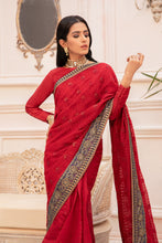 Load image into Gallery viewer, Buy Suit Maroon SF-W21-34 | Maria B Ready to Wear Online dresses UK 2021 Rejoice this season with balance of dynamic hues with Pakistani Wedding designer clothes 2021 from the top fashion designer such as MARIA. B online in UK &amp; USA Express shipping to London Manchester &amp; worldwide from Lebaasonline