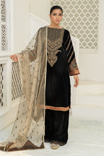 Load image into Gallery viewer, Buy Suit Black SF-W22-07 | Maria B Ready to Wear Online dresses UK 2021 Rejoice this season with balance of dynamic hues with PAKISTANI WEDDING DRESSES ONLINE UK from the top fashion designer such as MARIA. B online in UK &amp; USA Express shipping to London Manchester &amp; worldwide from Lebaasonline only