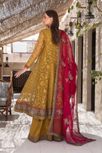 Load image into Gallery viewer, Buy Suit Mustard SF-W22-10 | Maria B Ready to Wear Online dresses UK 2021 Rejoice this season with balance of dynamic hues with PAKISTANI WEDDING DRESSES ONLINE UK from the top fashion designer such as MARIA. B online in UK &amp; USA Express shipping to London Manchester &amp; worldwide from Lebaasonline only