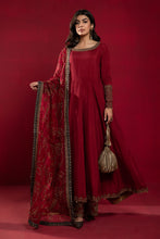 Load image into Gallery viewer, Buy Suit Red SF-W22-19 | Maria B Ready to Wear Online dresses UK 2022 Rejoice this season with balance of dynamic hues with PAKISTANI WEDDING DRESSES ONLINE UK from the top fashion designer such as MARIA. B online in UK &amp; USA Express shipping to London Manchester &amp; worldwide from Lebaasonline only