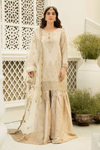Load image into Gallery viewer, Buy Suit Off White SF-W22-21 | Maria B Ready to Wear Online dresses UK 2021 Rejoice this season with balance of dynamic hues with PAKISTANI WEDDING DRESSES ONLINE UK from the top fashion designer such as MARIA. B online in UK &amp; USA Express shipping to London Manchester &amp; worldwide from Lebaasonline only