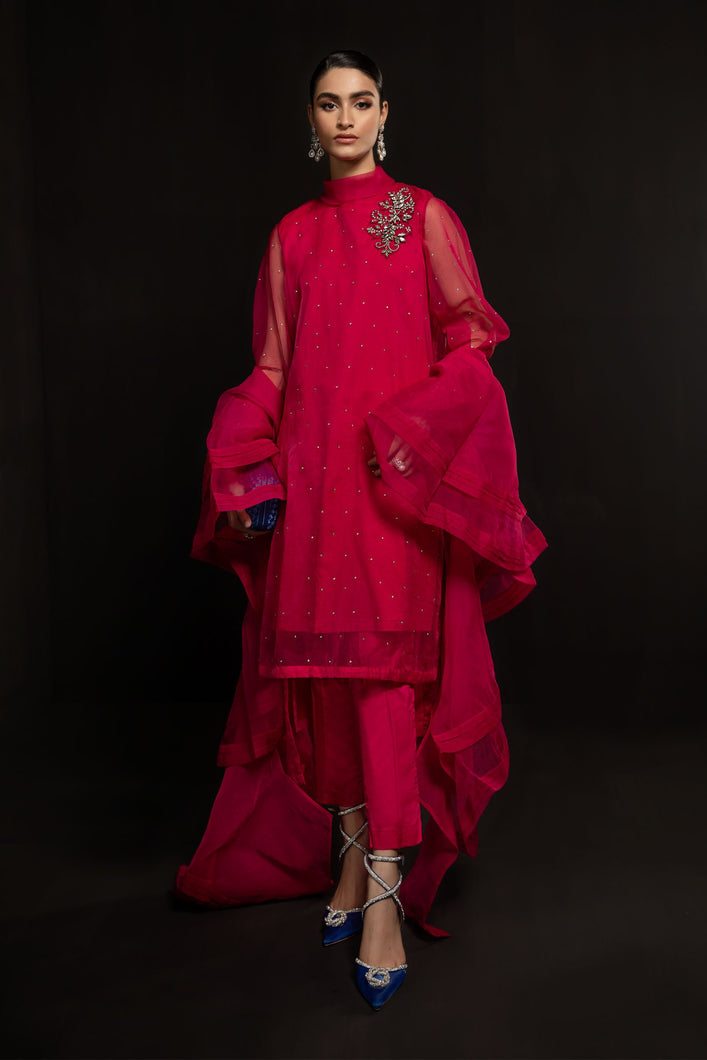 Buy Suit Pink SF-W22-52 | Maria B Ready to Wear Online dresses UK 2022 Rejoice this season with balance of dynamic hues with PAKISTANI WEDDING DRESSES ONLINE UK from the top fashion designer such as MARIA. B online in UK & USA Express shipping to London Manchester & worldwide from Lebaasonline only